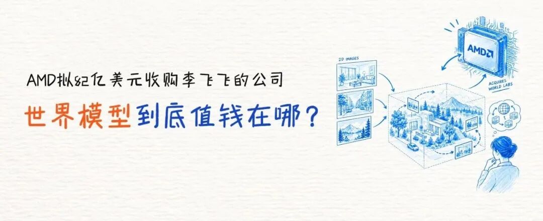 AMD拟82亿美元收购李飞飞创办的World Labs，世界模型为何被如此看好