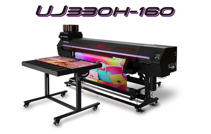 Mimaki发布UJ330H-160混合式UV打印机，卷材与板材打印一机兼顾