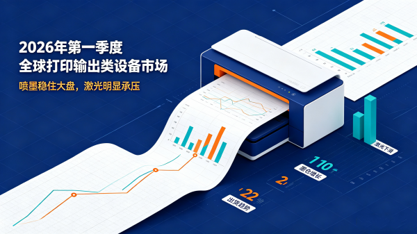 2026年一季度全球打印设备遇冷，墨仓式普及激光机出货下滑