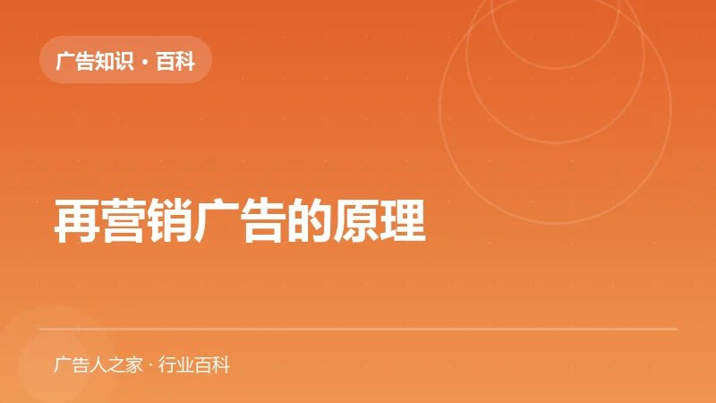 再营销广告的原理